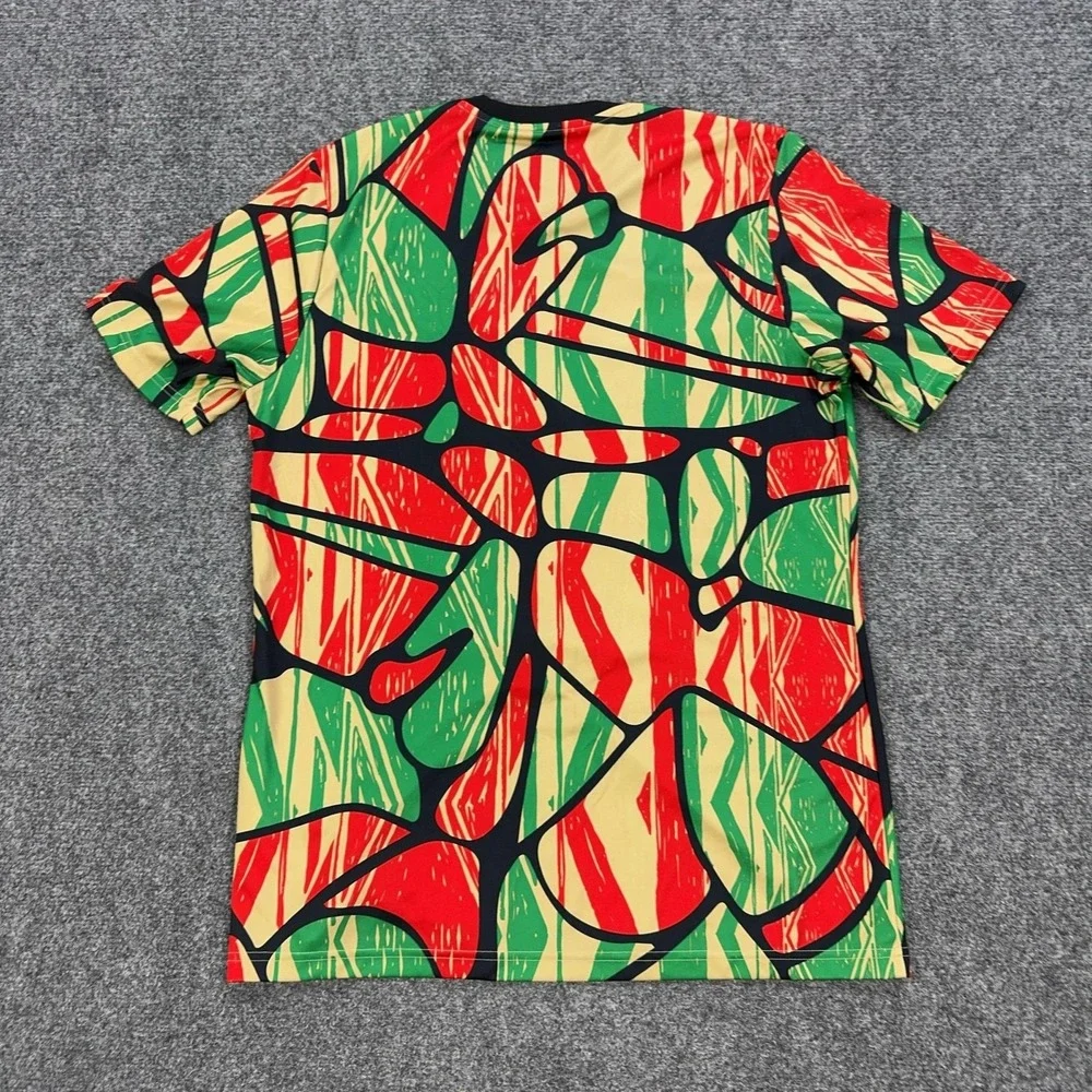 Arsenal Pre Match Jersey Mens Large Multi Color Soccer Football Adidas AEROREADY